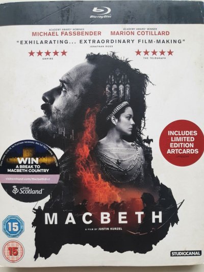 Macbeth Blu-ray DVD 2016