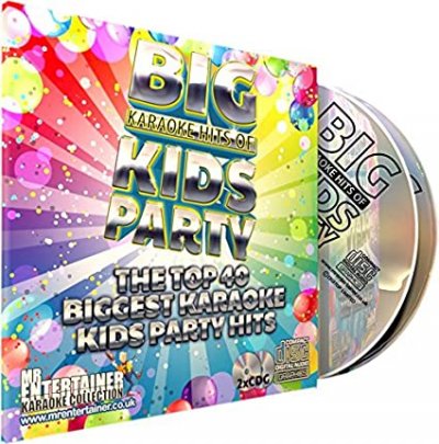 Mr Entertainer Big Karaoke Hits of Kids Party - Double CD+G CDG Pack. Top 40 2018