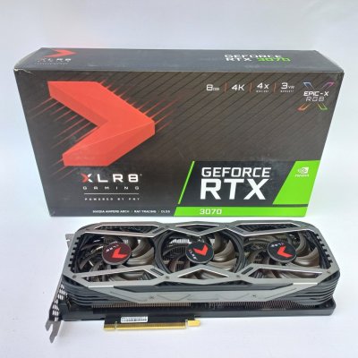 PNY RTX 3070 8GB XLR8 Gaming Triple Fan GDDR6