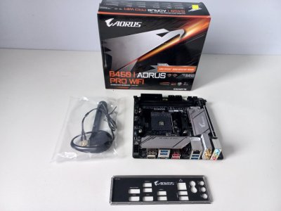 Gigabyte B450 I Aorus Pro WiFi DDR4 Mini ITX Socket AM4