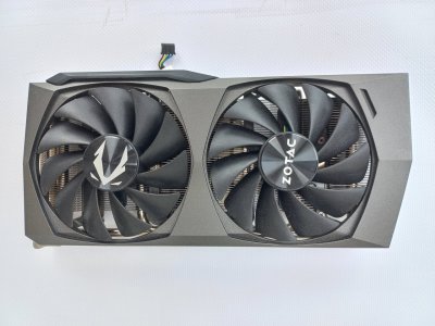 Chłodzenie ZOTAC 251-20925-66ZTF GY-2107-02-P-12VH RTX 3060 TI TWIN EDGE 2x CF9015H12S 12V 0.4A (87mm)