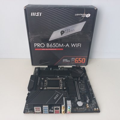 MSI B650M-A WIFI mATX Socket AM5 DDR5