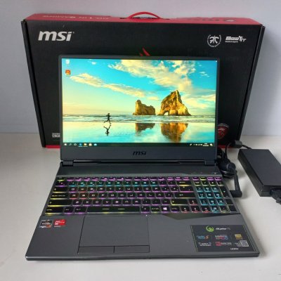 MSI Alpha A4DEK 15.6 Ryzen R7-4800H 16GB RAM 512GB RX5600M 6GB