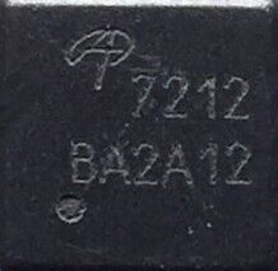 Mosfet 7212 AO7212 AON7212 QFN-8