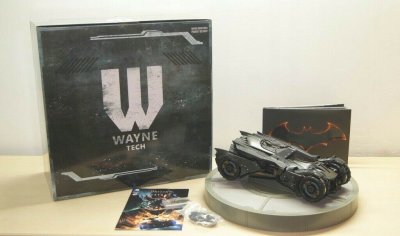 Batman Arkham Knight Batmobile Vehicle Limited Edition Wayne Tech Komix