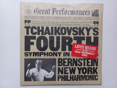 Tchaikovsky-Symphony No.4 In F Minor, Op.36 Vinyl US 1982