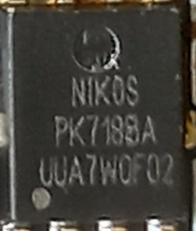 Mosfet NIKOS PK718BA