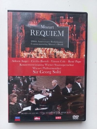 Mozart–Requiem (200th Anniversary Performance Commemorating Mozarts Death) DVD DE 2004